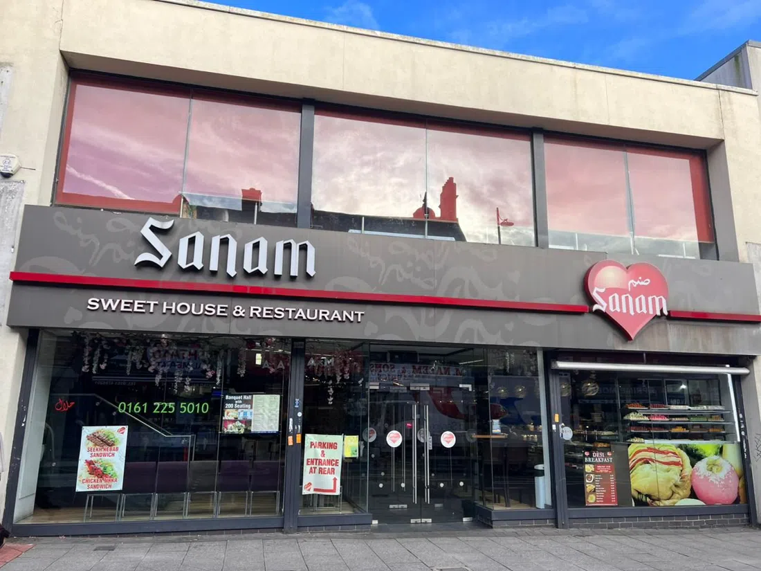 Sanam Sweet House & Restaurant, Mánchester